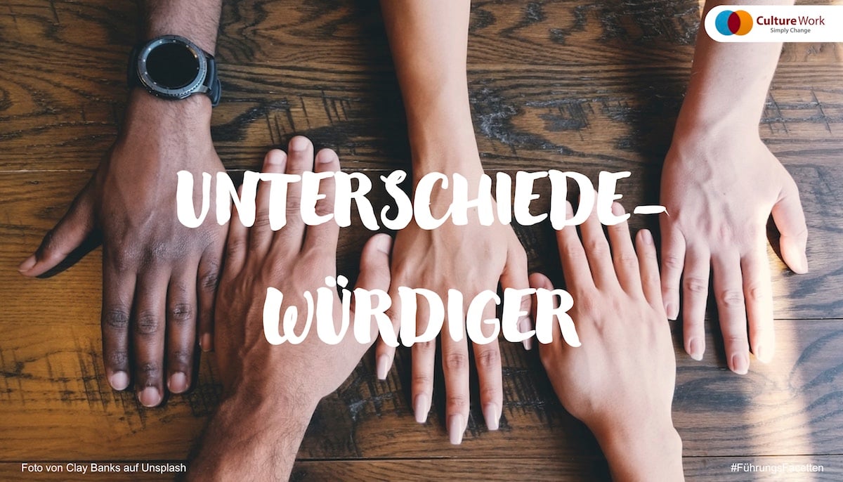 Führungs-Facetten Unterschiede-Würdiger